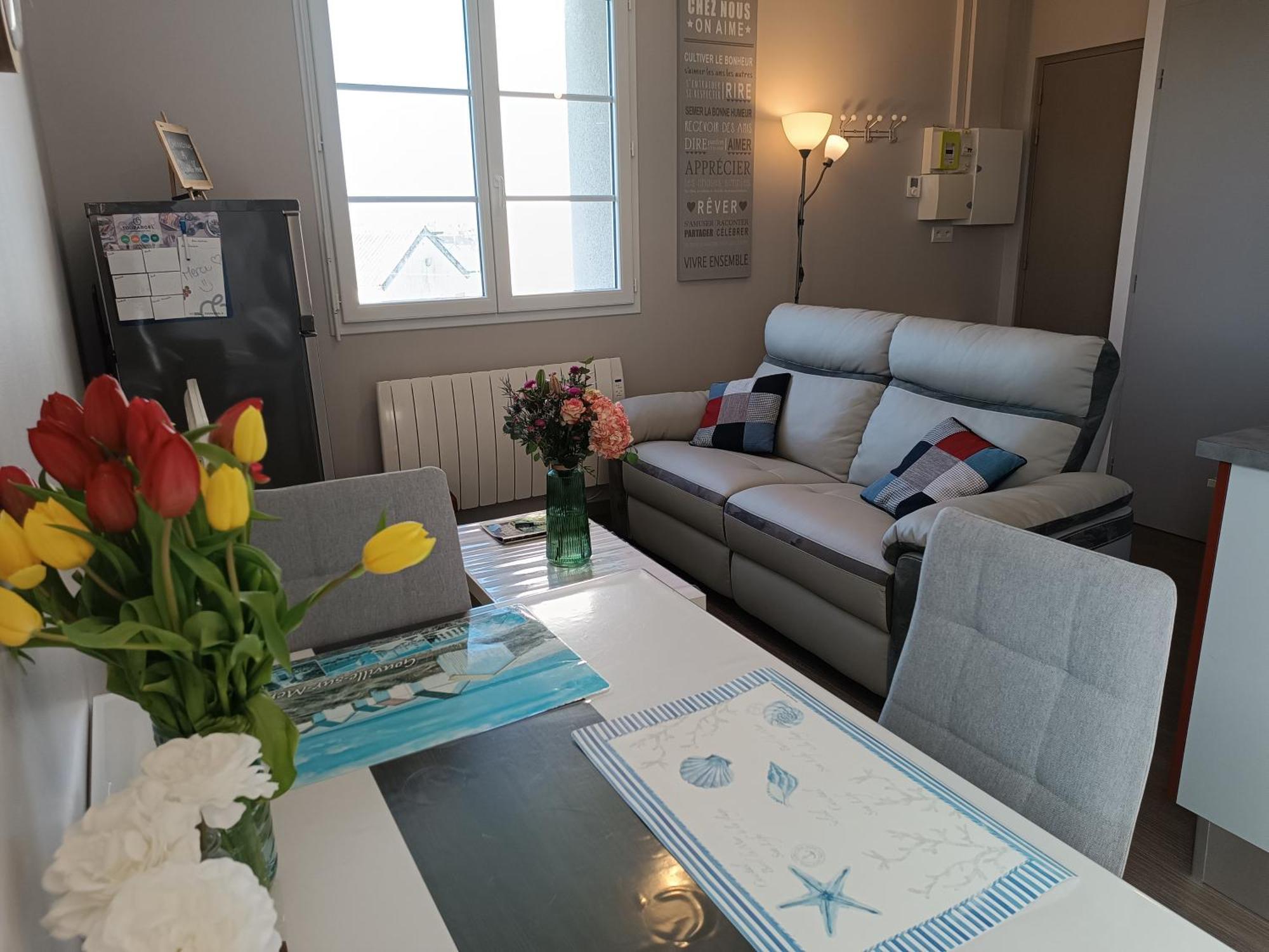 Appartement Cosy Proche Mer Gouville-sur-Mer Extérieur photo